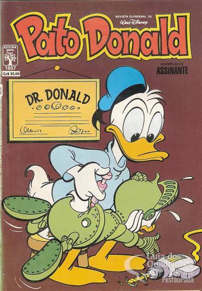 Pato Donald, O n° 1807 - Abril