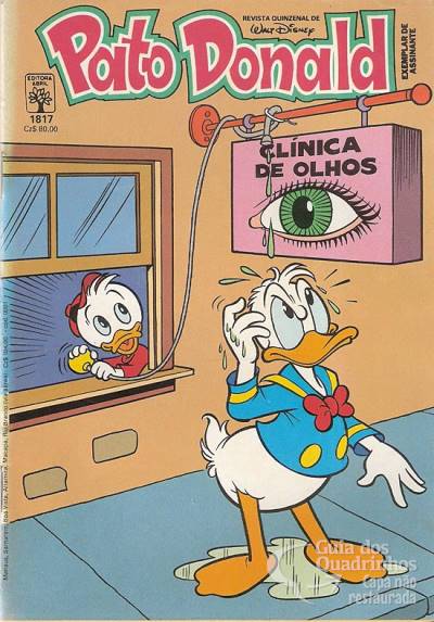 Pato Donald, O n° 1817 - Abril