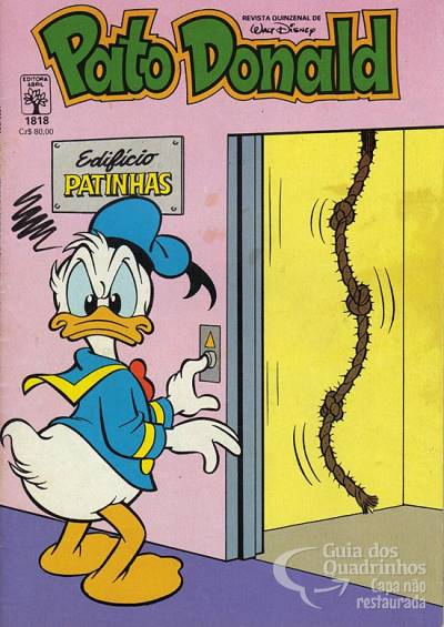 Pato Donald, O n° 1818 - Abril