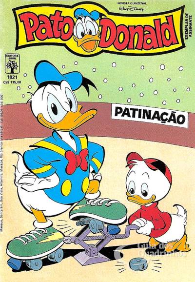 Pato Donald, O n° 1821 - Abril