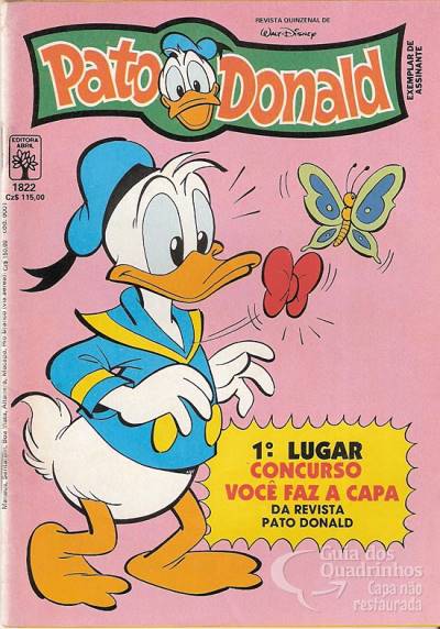 Pato Donald, O n° 1822 - Abril