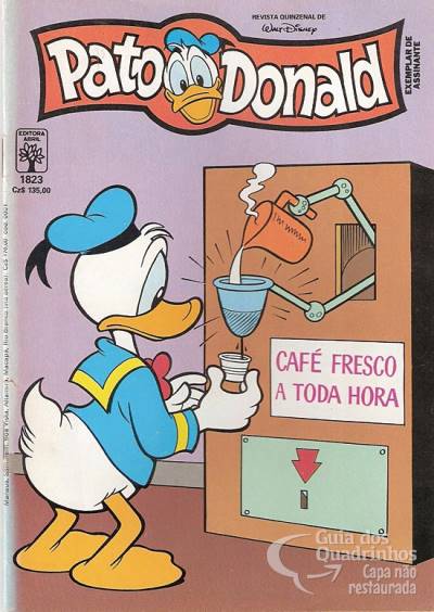 Pato Donald, O n° 1823 - Abril