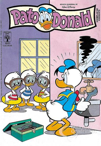 Pato Donald, O n° 1831 - Abril