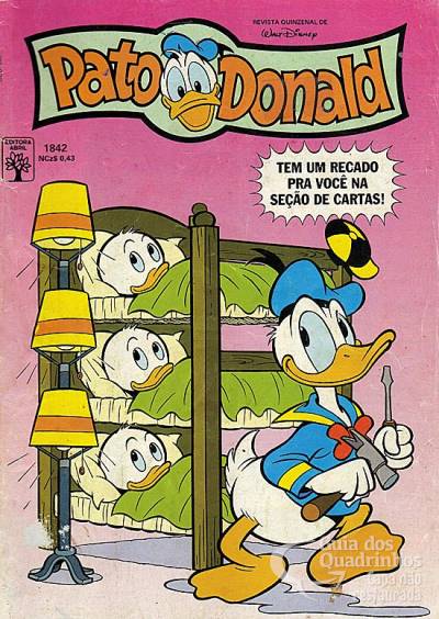 Pato Donald, O n° 1842 - Abril