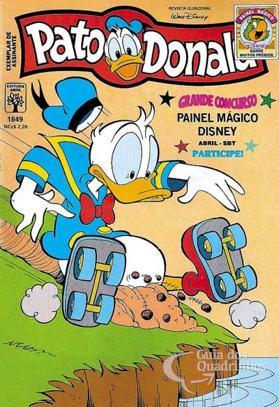Pato Donald, O n° 1849 - Abril