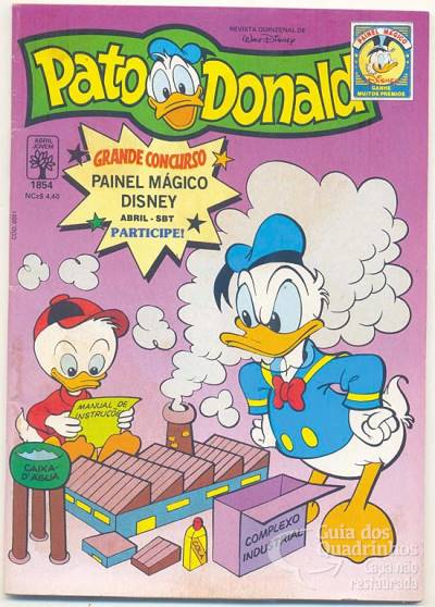 Pato Donald, O n° 1854 - Abril