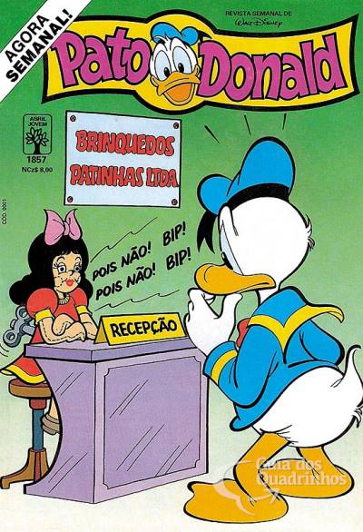 Pato Donald, O n° 1857 - Abril