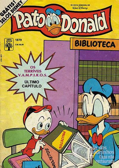 Pato Donald, O n° 1879 - Abril
