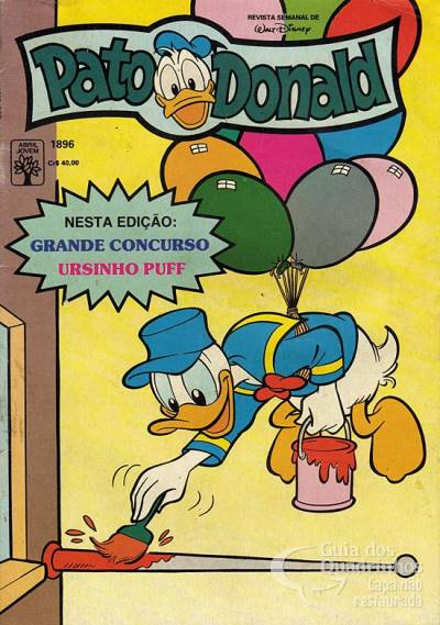 Pato Donald, O n° 1896 - Abril