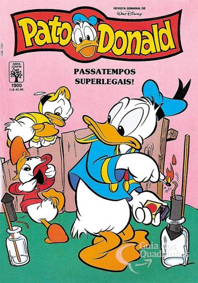 Pato Donald, O n° 1900 - Abril