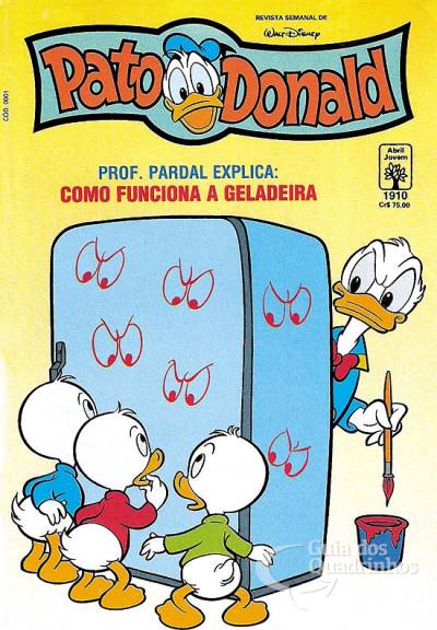 Pato Donald, O n° 1910 - Abril