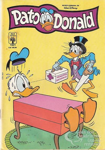Pato Donald, O n° 1921 - Abril