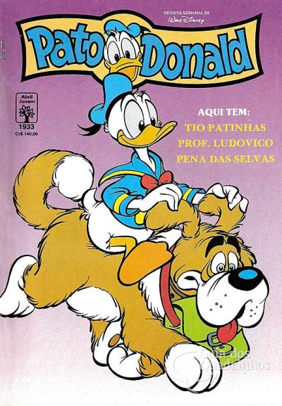 Pato Donald, O n° 1933 - Abril