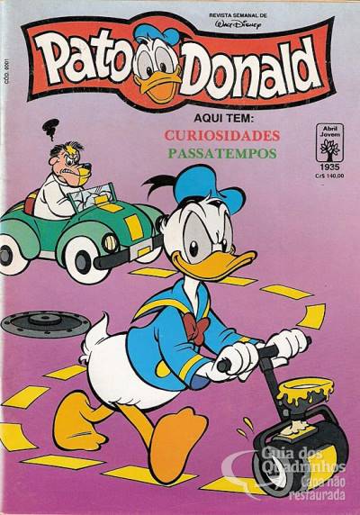 Pato Donald, O n° 1935 - Abril
