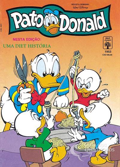 Pato Donald, O n° 1953 - Abril