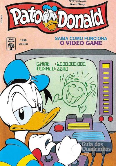 Pato Donald, O n° 1958 - Abril