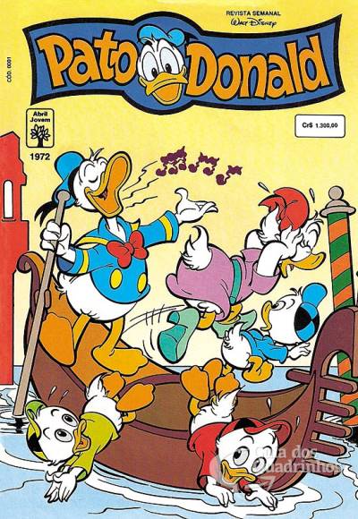 Pato Donald, O n° 1972 - Abril