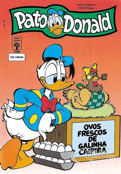 Pato Donald, O n° 1980 - Abril