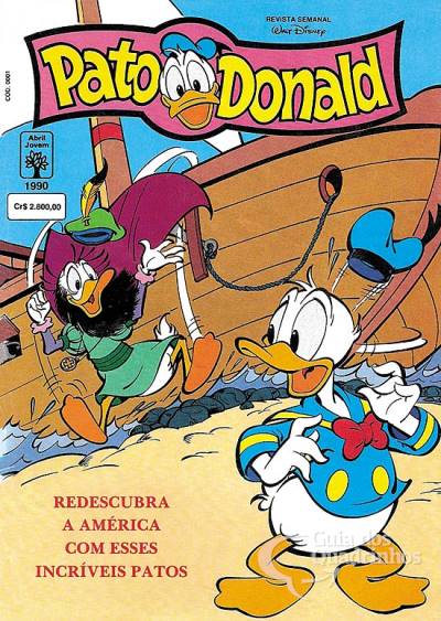 Pato Donald, O n° 1990 - Abril