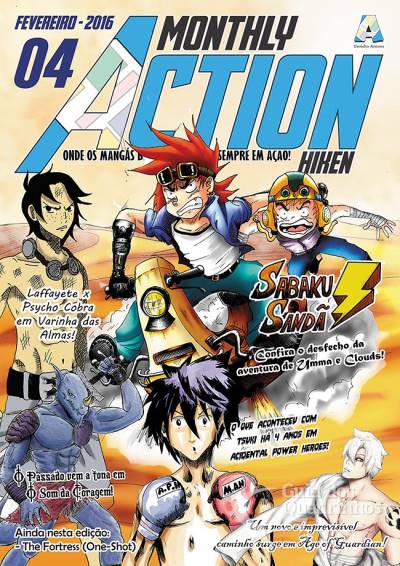 Revista Action Hiken n° 4 - Estúdio Armon