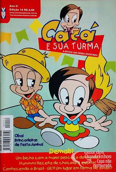 Cacá e Sua Turma n° 14 - Vmv Editora