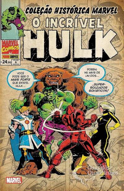 Coleção Histórica Marvel: O Incrível Hulk n° 6 - Panini