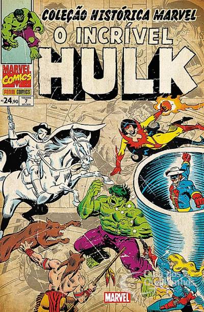 Coleção Histórica Marvel: O Incrível Hulk n° 7 - Panini