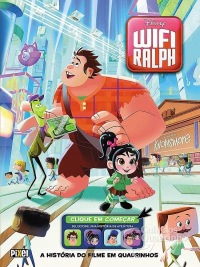 Wifi Ralph - A História do Filme em Quadrinhos - Pixel Media
