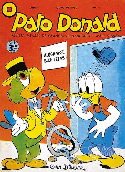 Pato Donald, O n° 1 - Abril