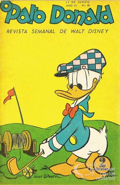 Pato Donald, O n° 32 - Abril