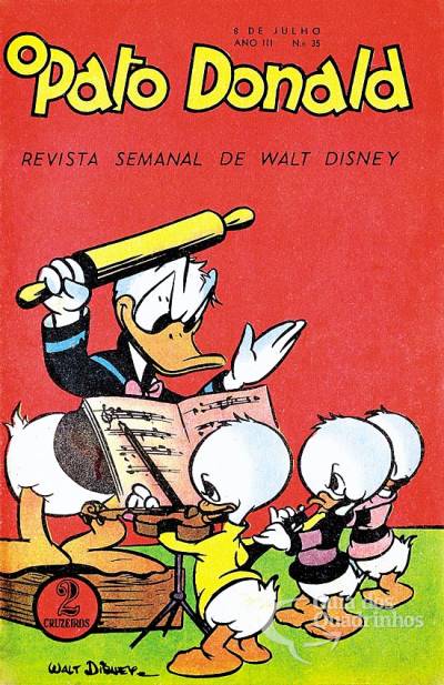 Pato Donald, O n° 35 - Abril