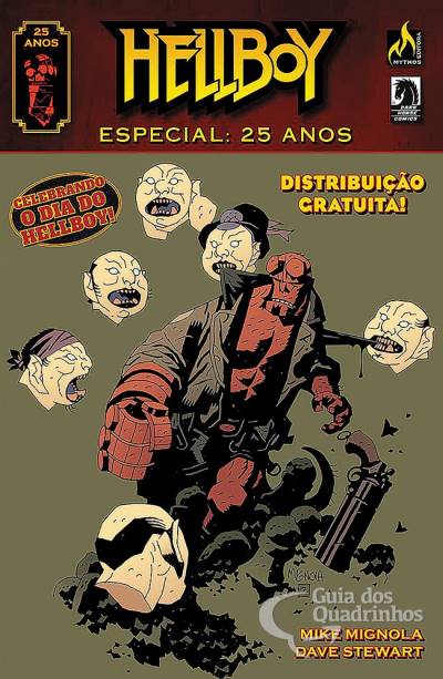 Hellboy Especial 25 Anos - Mythos