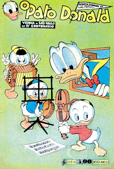 Pato Donald, O n° 147 - Abril