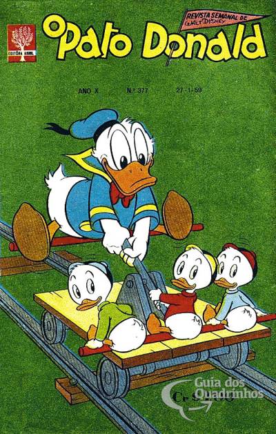Pato Donald, O n° 377 - Abril