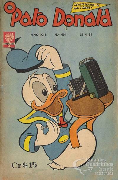 Pato Donald, O n° 494 - Abril