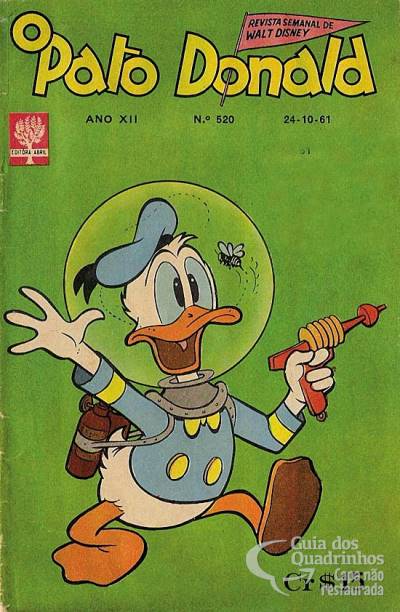 Pato Donald, O n° 520 - Abril