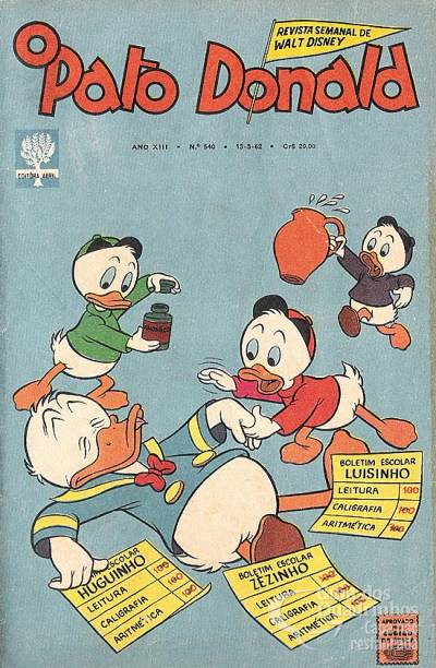 Pato Donald, O n° 540 - Abril
