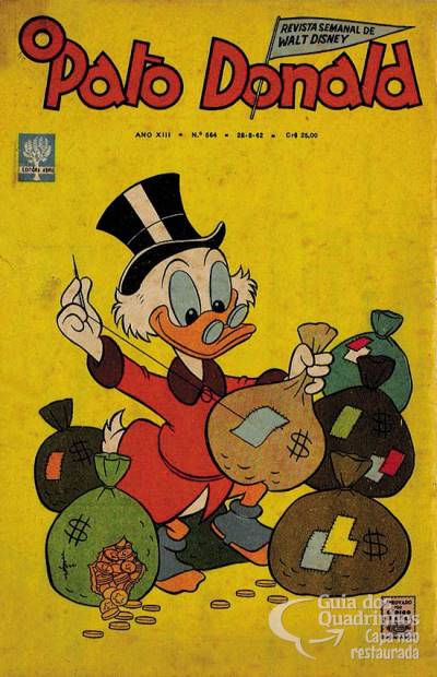 Pato Donald, O n° 564 - Abril