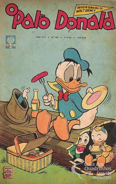 Pato Donald, O n° 566 - Abril