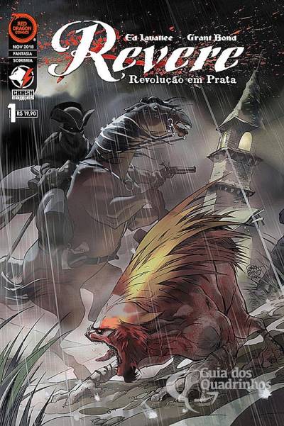 Revere - Revolução em Prata n° 1 - Red Dragon Comics