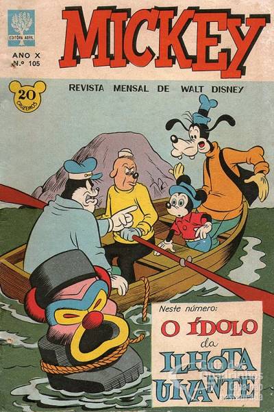 Mickey n° 105 - Abril