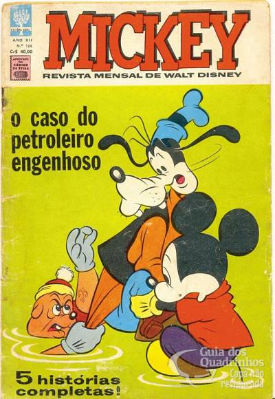 Mickey n° 126 - Abril