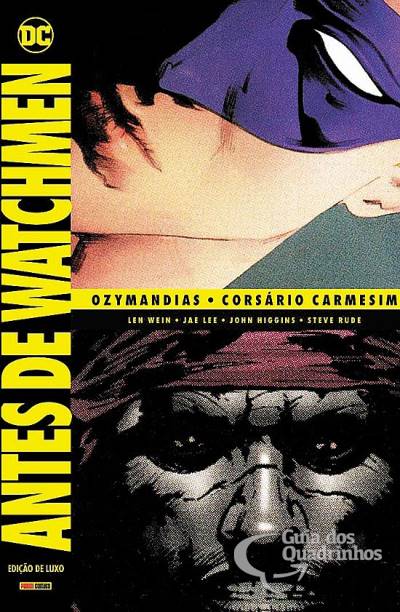 Antes de Watchmen: Ozymandias/Corsário Carmesim - Edição de Luxo - Panini