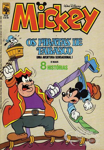 Mickey n° 352 - Abril