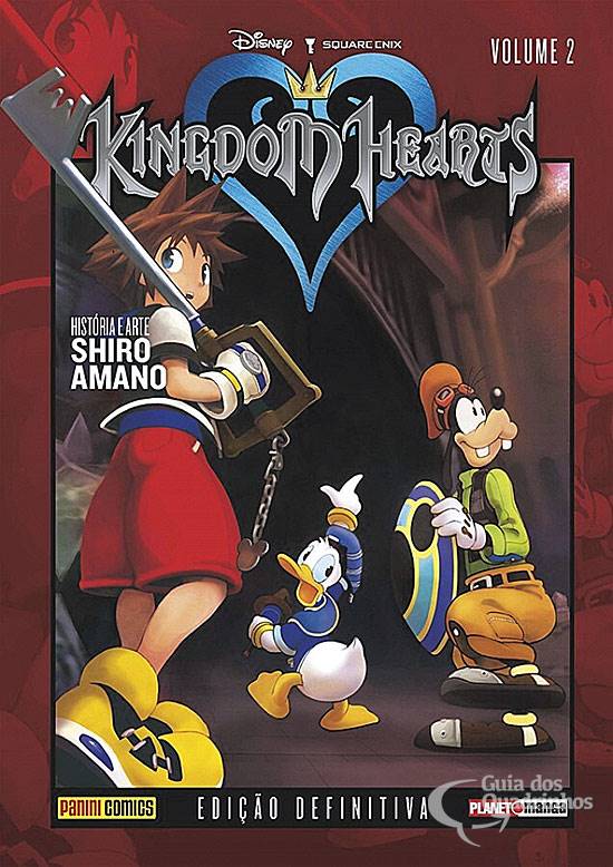 Kingdom Hearts 2 volume 10 - Editora Abril (mangá usado)