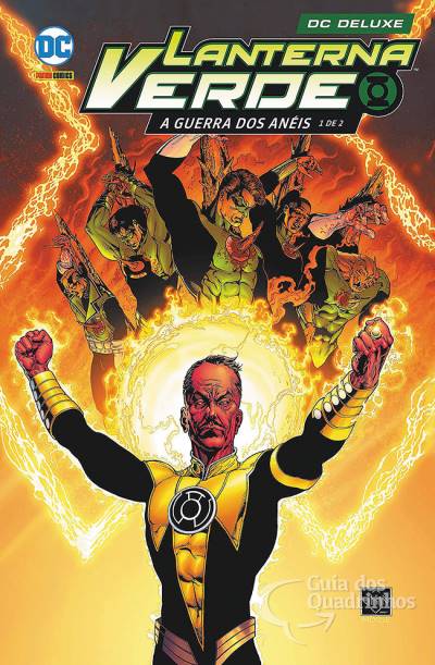 DC Deluxe: Lanterna Verde - A Guerra dos Anéis (2ª Edição) n° 1 - Panini