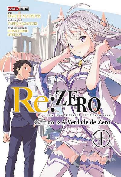 Re: Zero - Capítulo 3: A Verdade de Zero n° 1 - Panini
