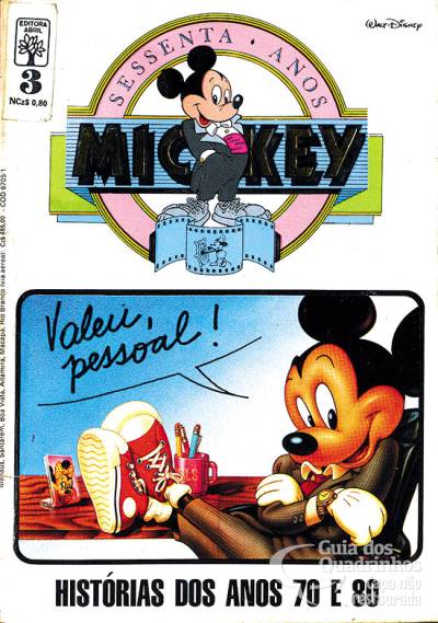 Mickey 60 Anos n° 3 - Abril