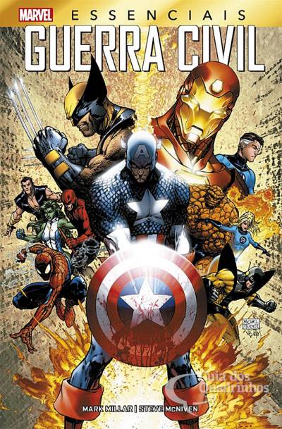 Marvel Essenciais: Guerra Civil - Panini