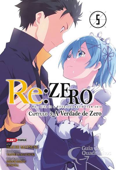 Re: Zero - Capítulo 3: A Verdade de Zero n° 5 - Panini